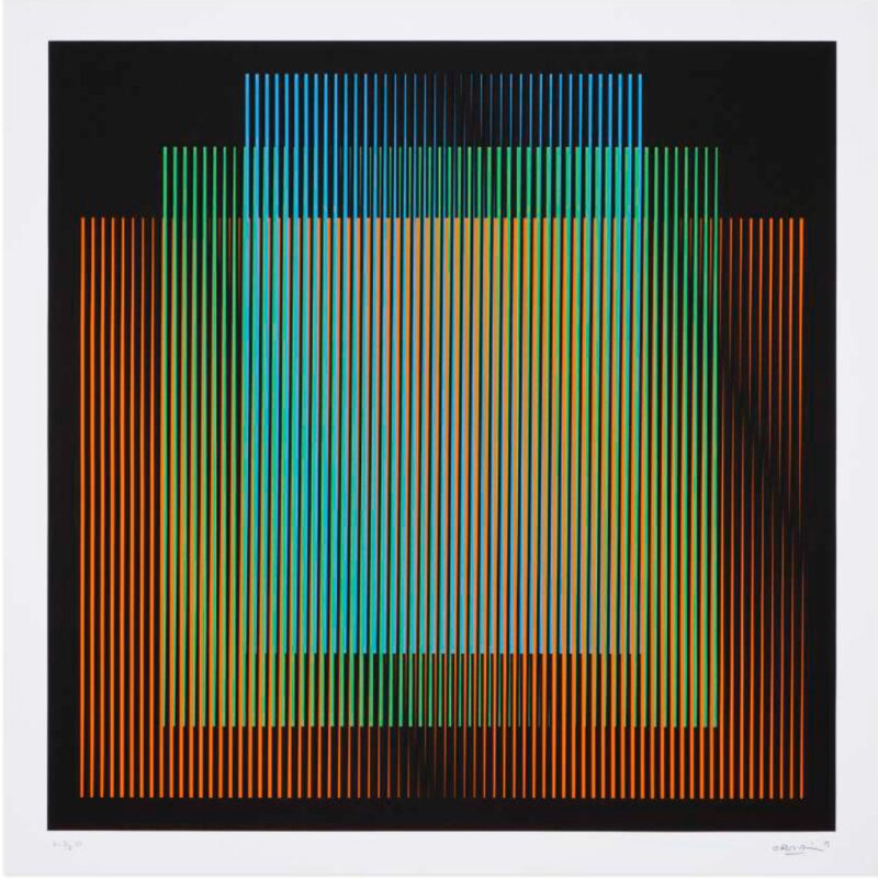 Couleur Additive Germania, Harmonie C Paris by Carlos Cruz-Diez