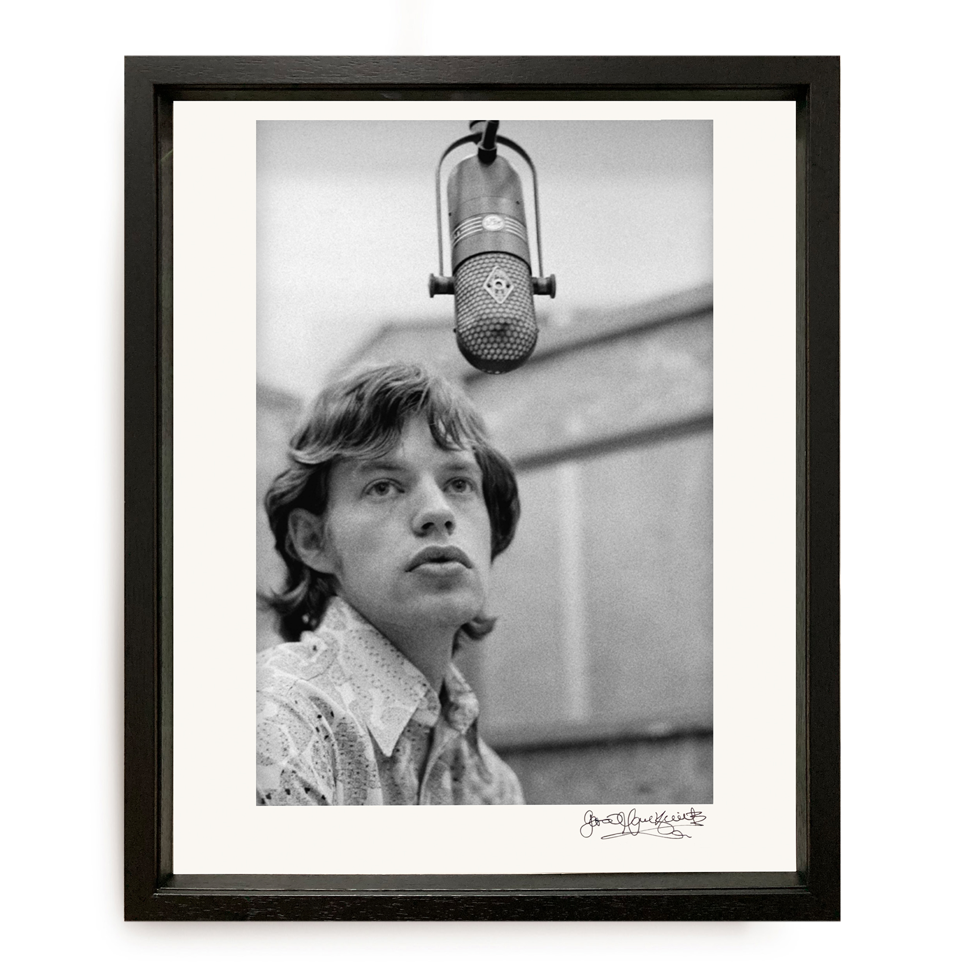 Mick Jagger, RCA Studios, Hollywood by Gered Mankowitz