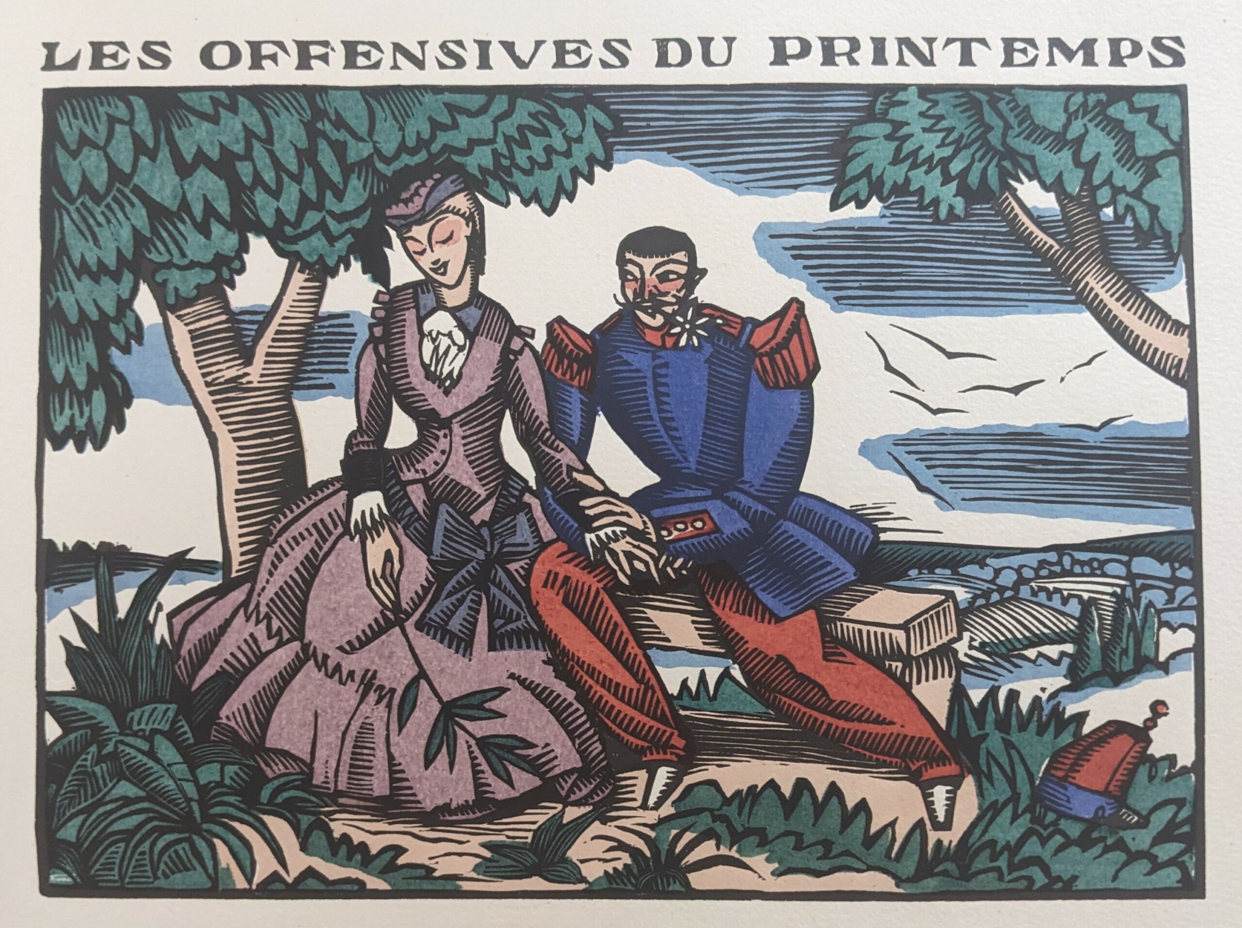 Les offensives du printemps by Jean Gabriel Daragnès