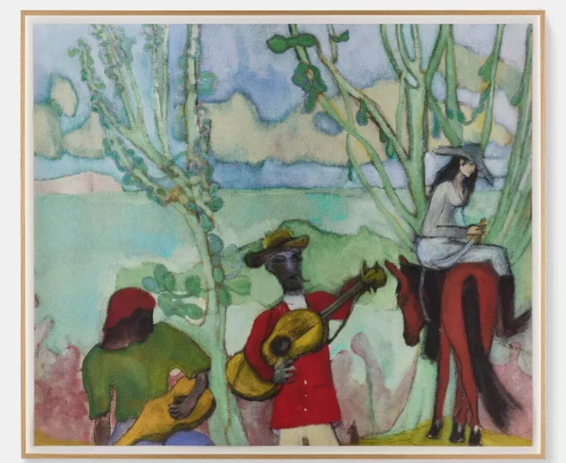 Music (2 Trees) by Peter Doig