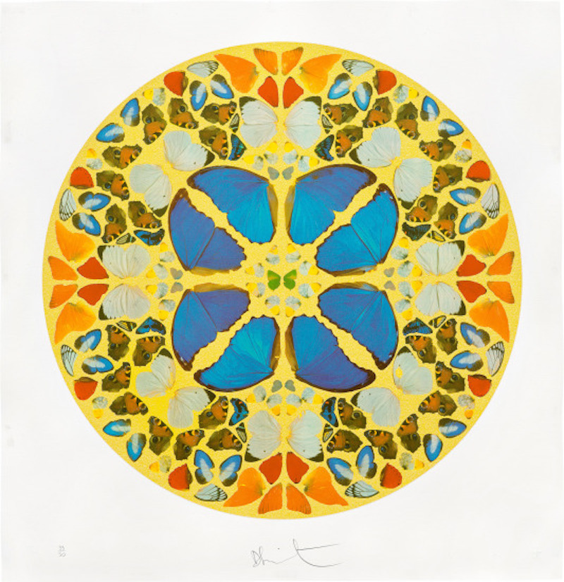 Psalm: Domine, Dominus noster by Damien Hirst