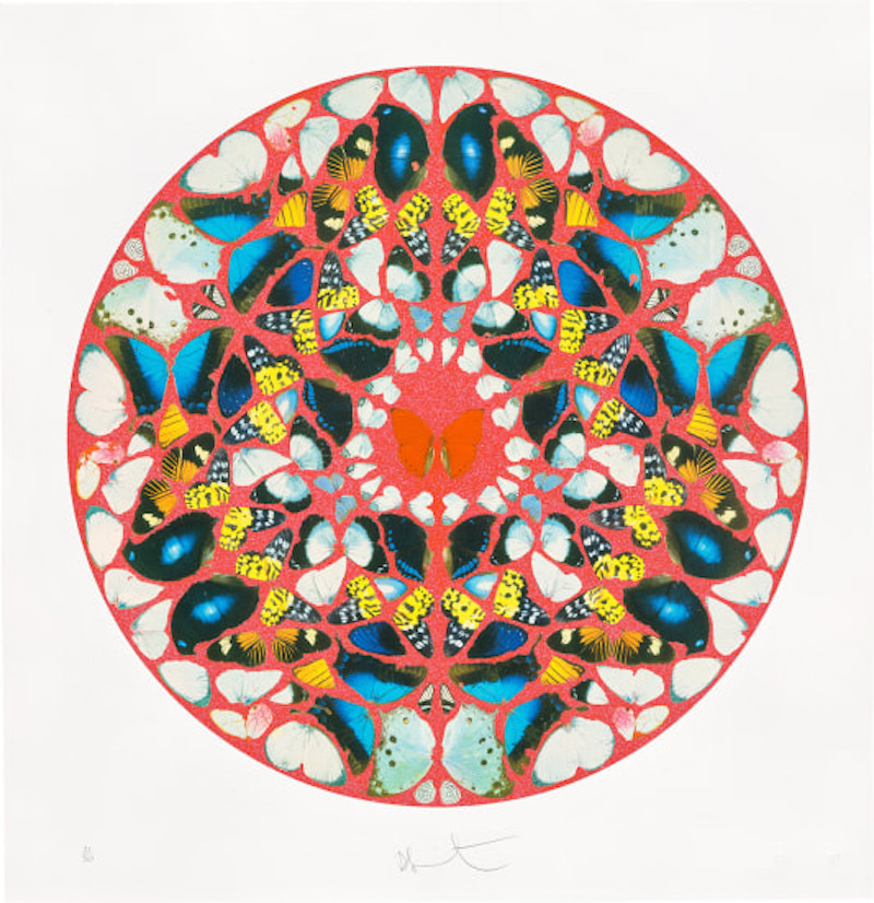 Psalm: Domine, Ne In Furore by Damien Hirst