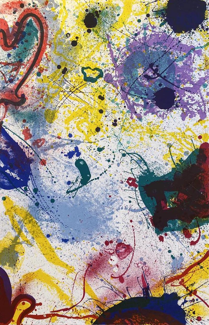 Untitled (SF-345) by Sam Francis