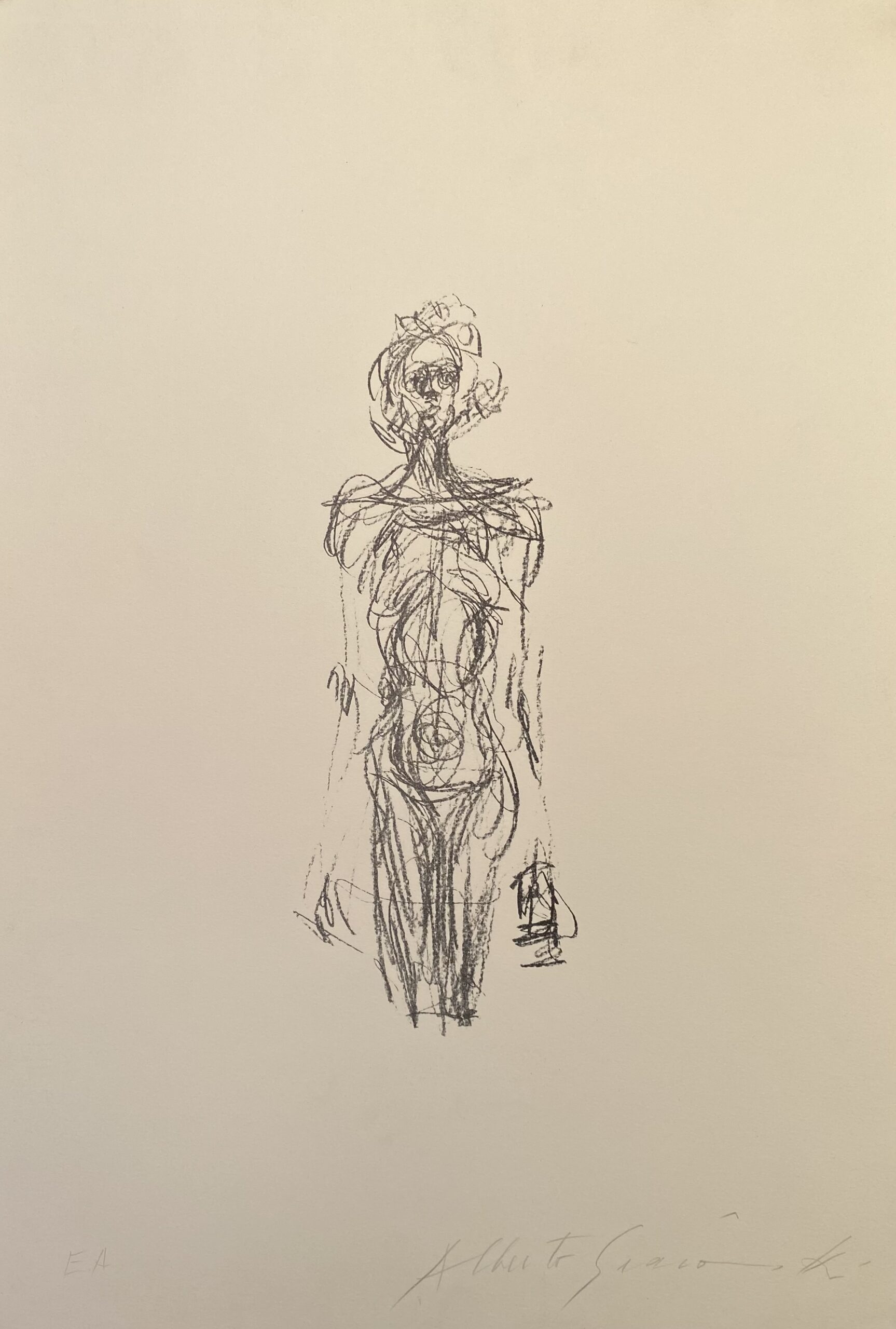 Femme nue Debout IV by Alberto Giacometti