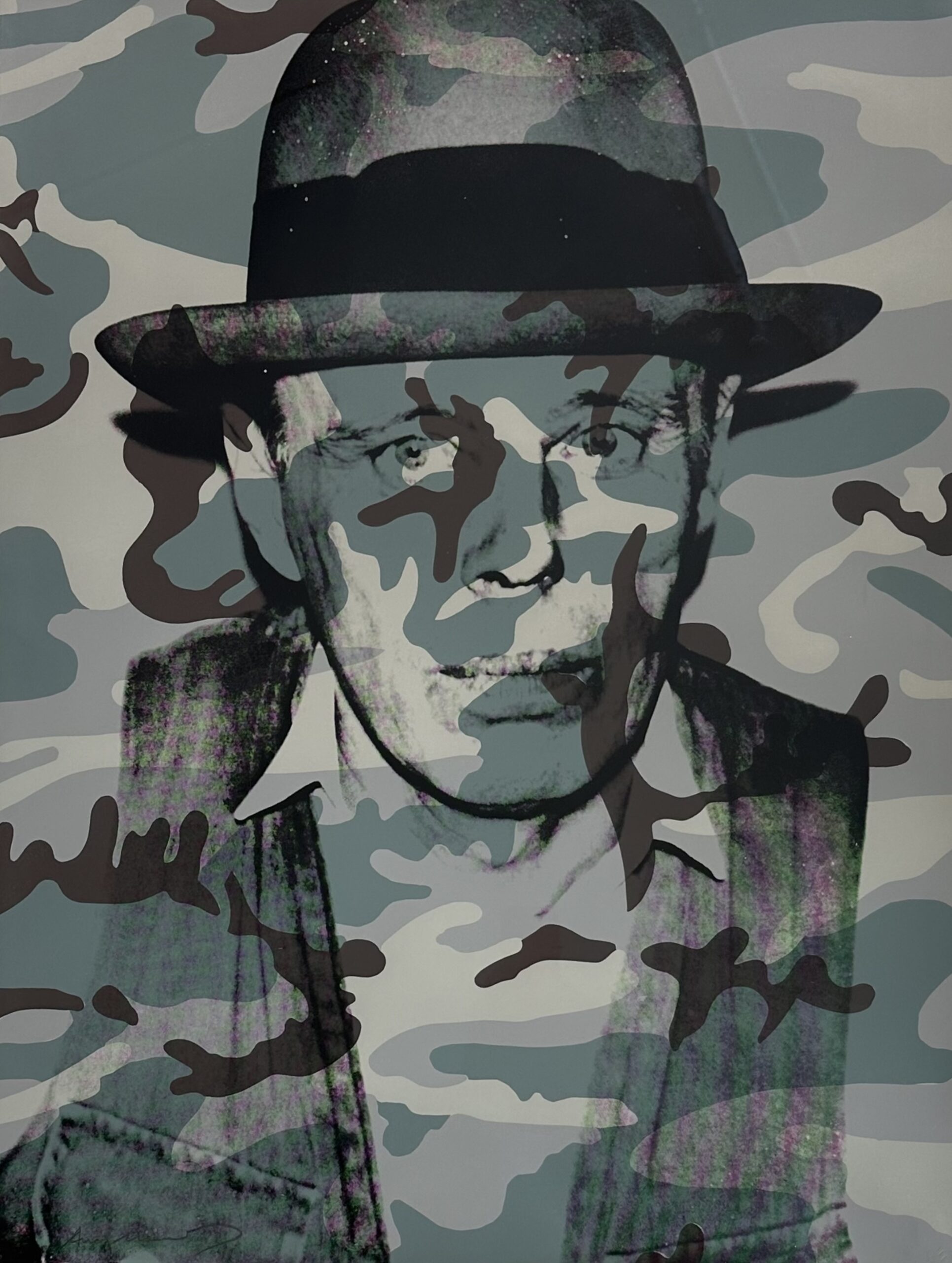 Joseph Beuys in Memoriam by Andy Warhol