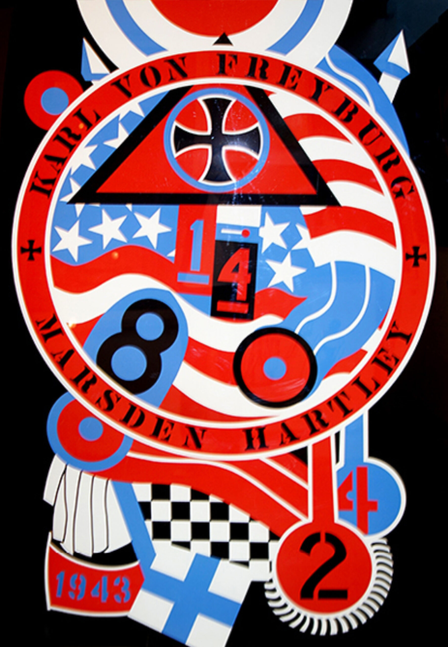 The Hartley Elegies: The Berlin Series – KvF 5 by Robert Indiana