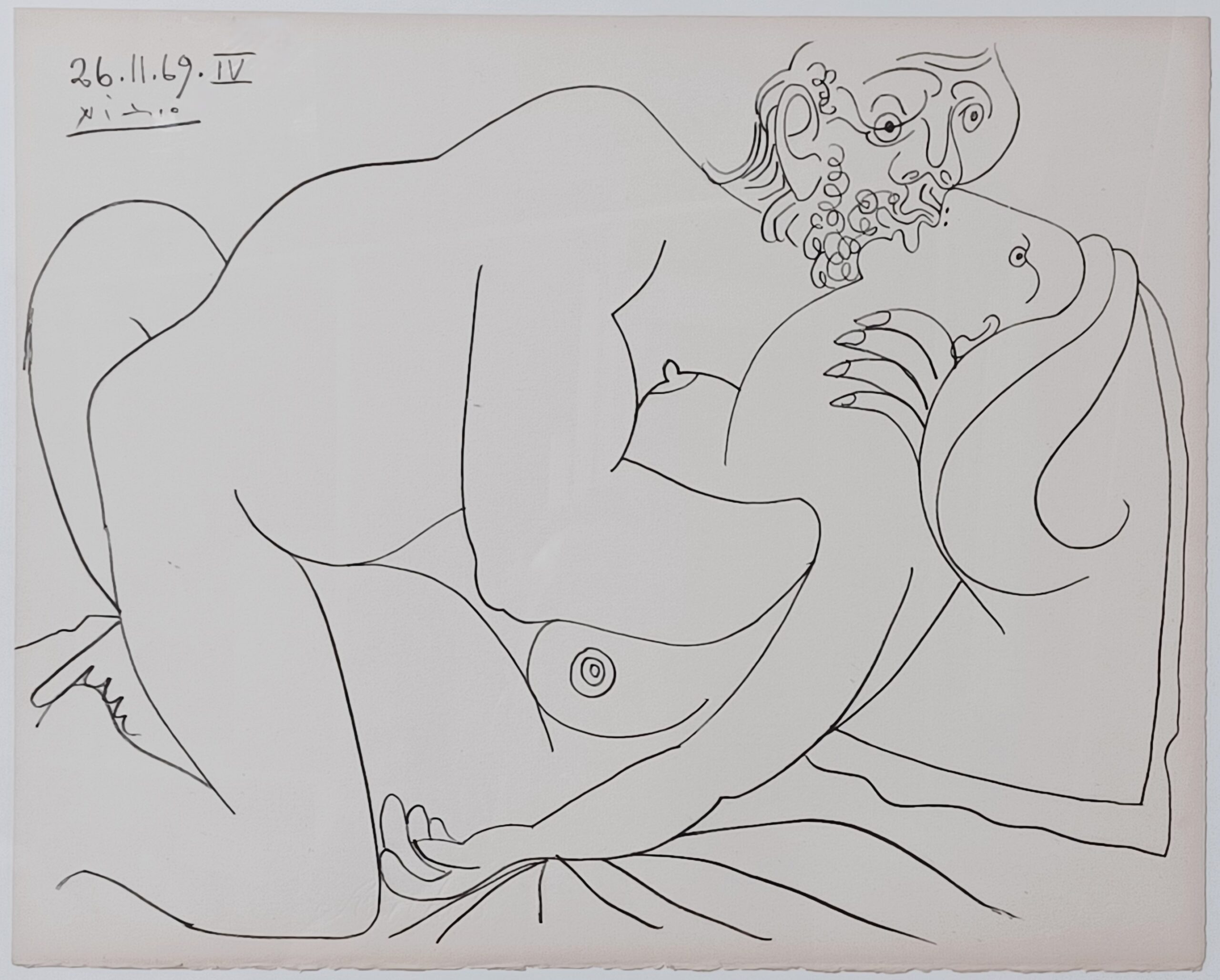 Coppie e nudi femminili IV by Pablo Picasso