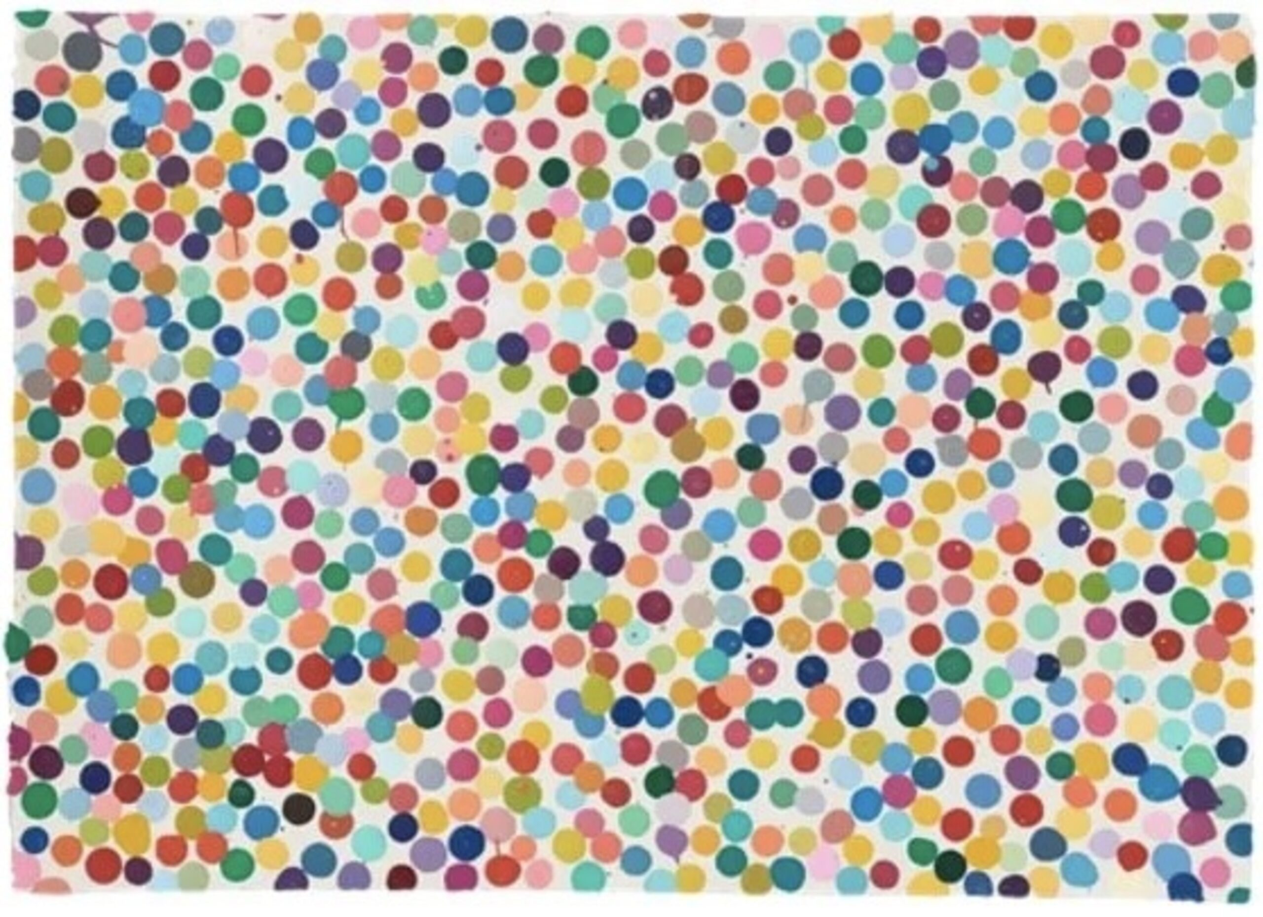 The Currency – 7657 by Damien Hirst