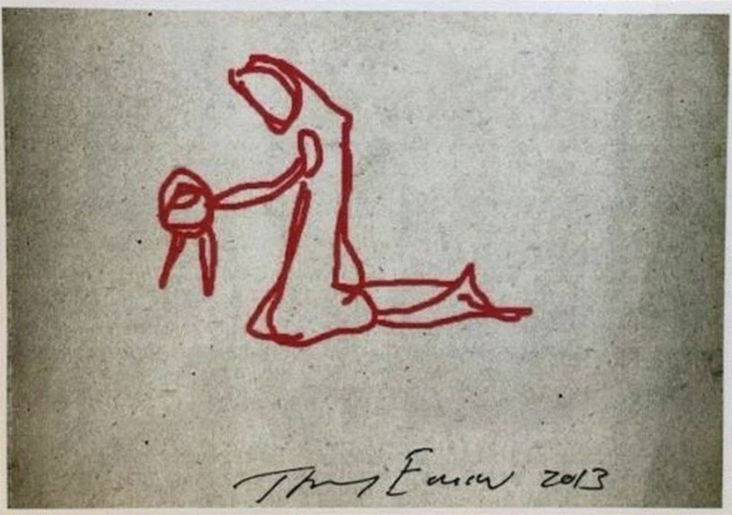 Untitled (Nativity series) by Tracey Emin