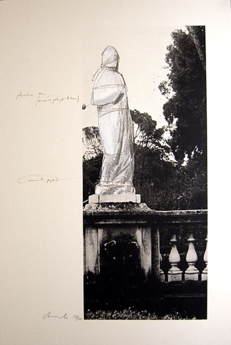 Wrapped Venus – Villa Borghese by Christo and Jeanne-Claude