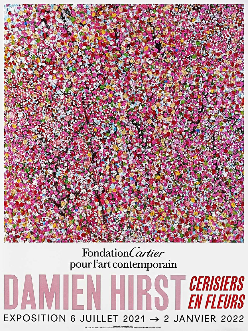 Damien Hirst Foundation Cartier Cerisiers En Fleurs Cherry Blossom by Damien Hirst