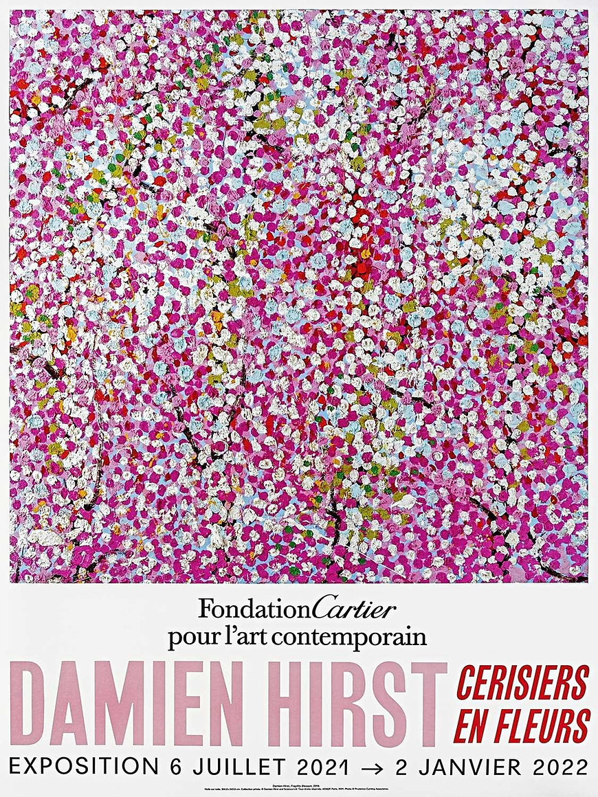 Damien Hirst Foundation Cartier Cerisiers En Fleurs Cherry Blossom by Damien Hirst