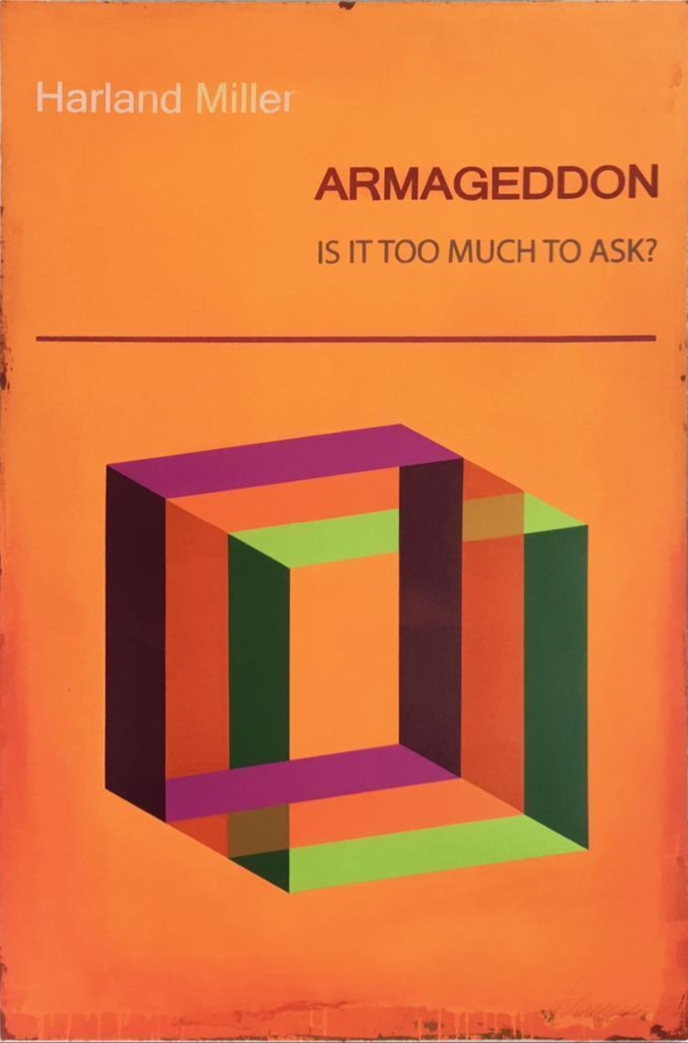 Armageddon Is It Too Much To Ask? by Harland Miller