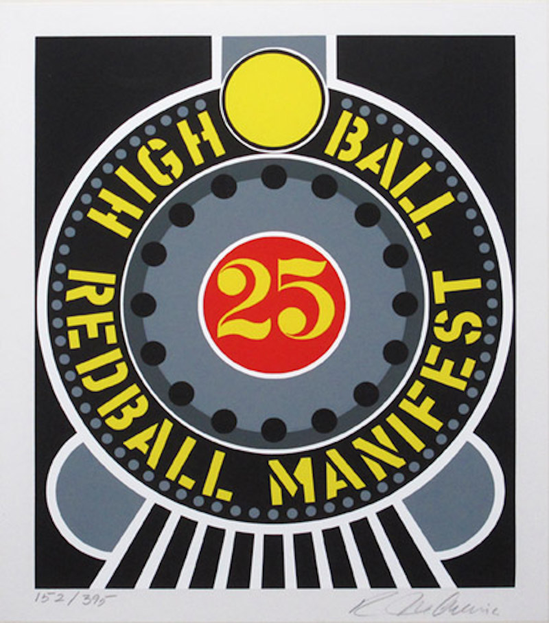 The American Dream (High Ball Redball Manifest) by Robert Indiana