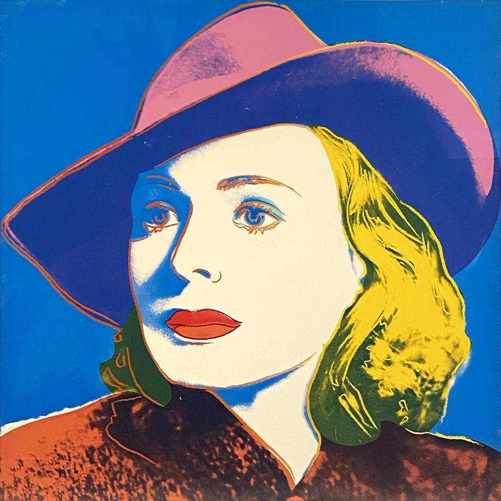 Ingrid With Hat, II.315 from Ingrid Bergman by Andy Warhol