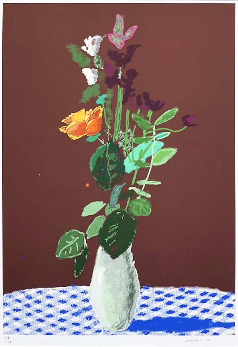 7th March 2021, More Flowers on a Table by David Hockney