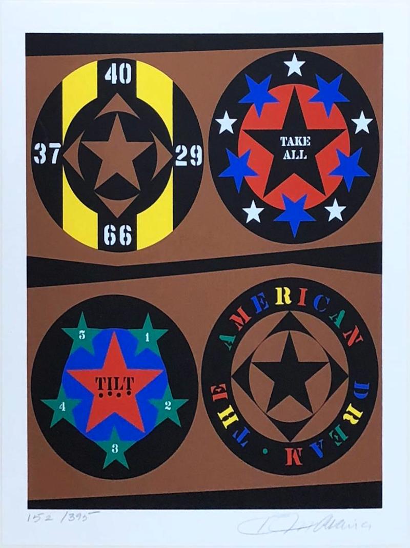 The American Dream (Tilt) by Robert Indiana