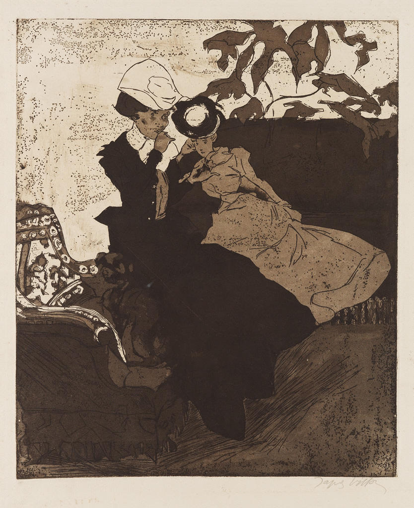 La Cigarette by Jacques Villon