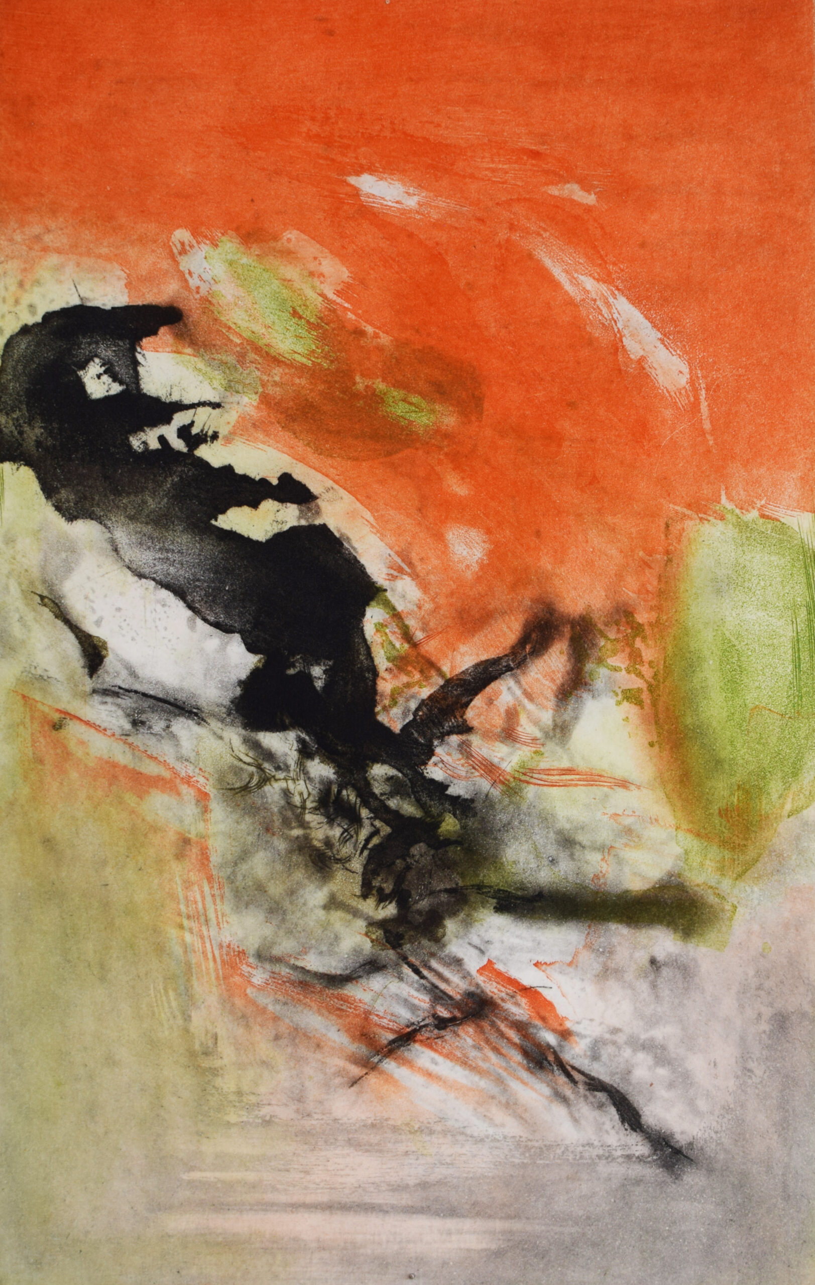 Composition II, from: Canto Pisan by Zao Wou-ki