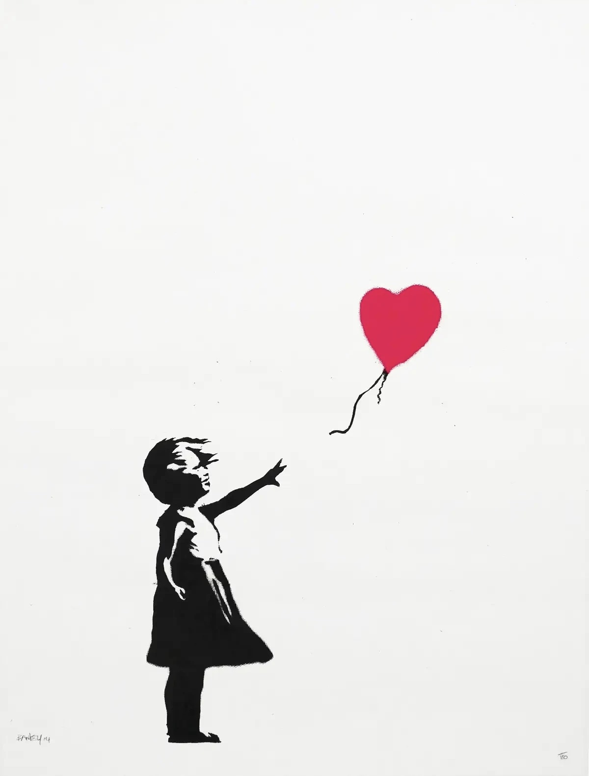 Girl With A Balloon by Banksy