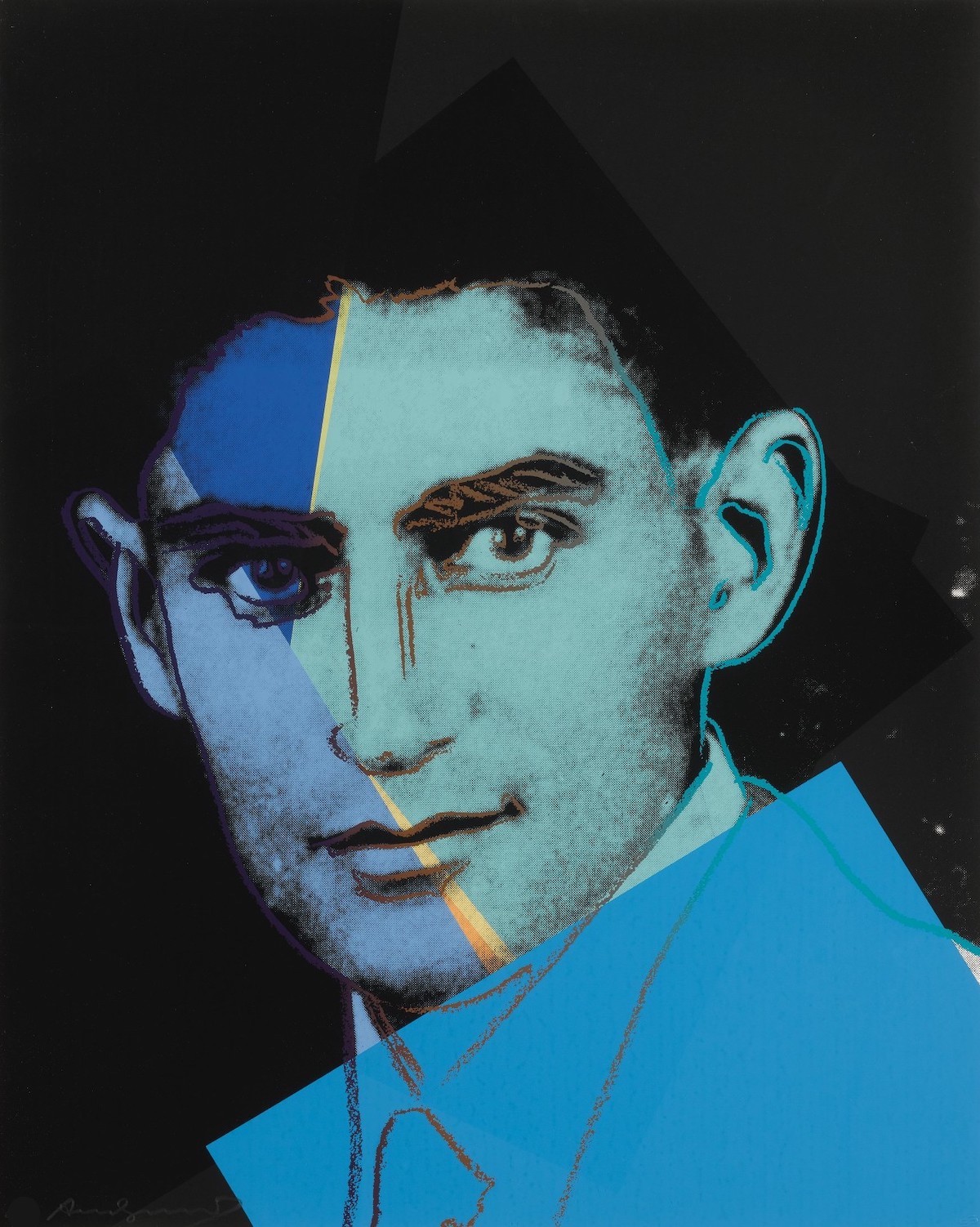 Franz Kafka (FS II.226) by Andy Warhol