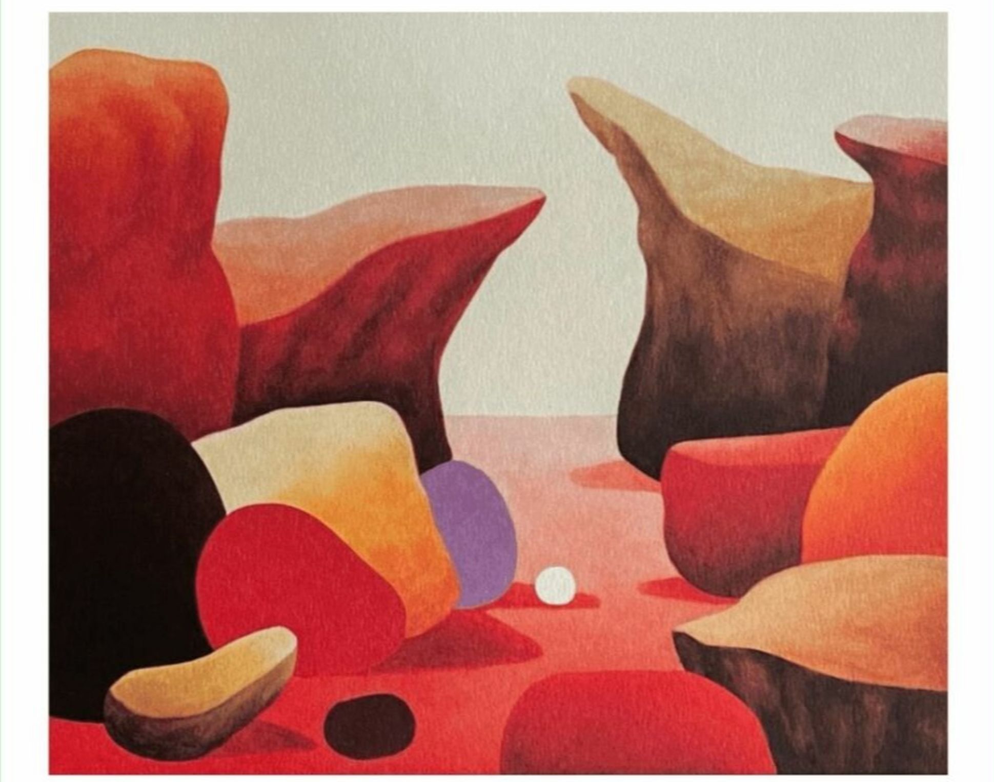 Still Life (Rocks) by Nicolas Party