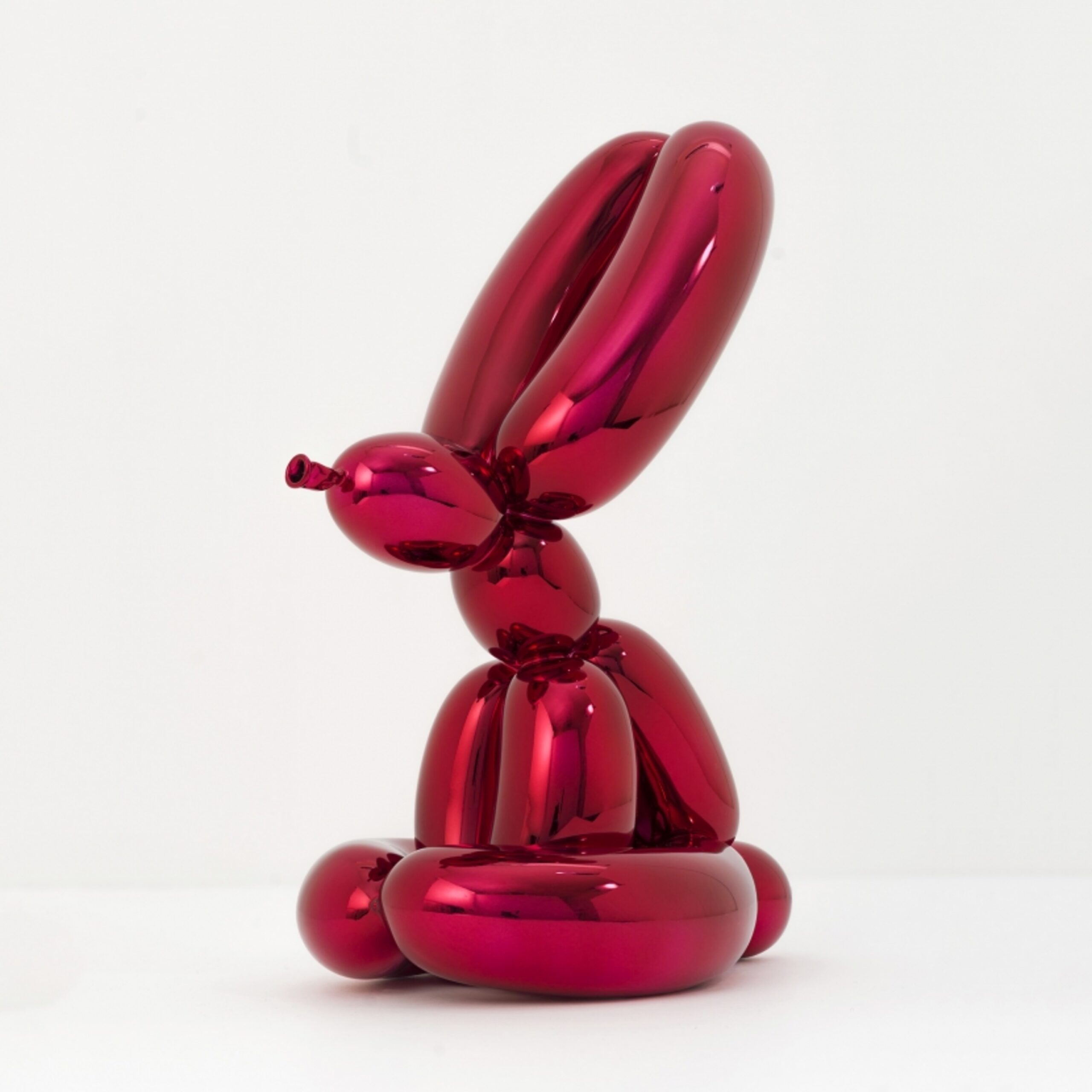 Balloon Rabbit (Red) by Jeff Koons