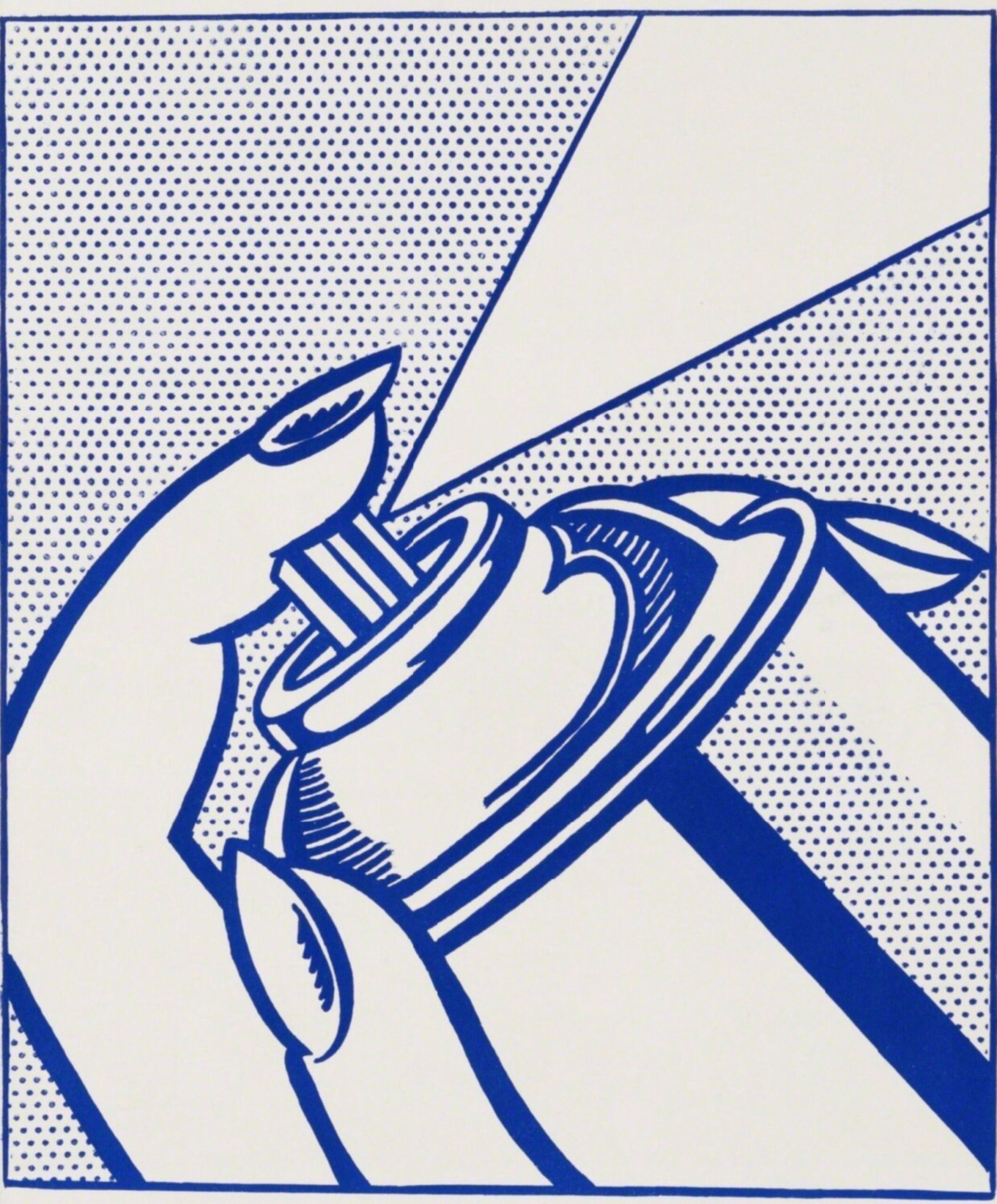 Spray Can by Roy Lichtenstein