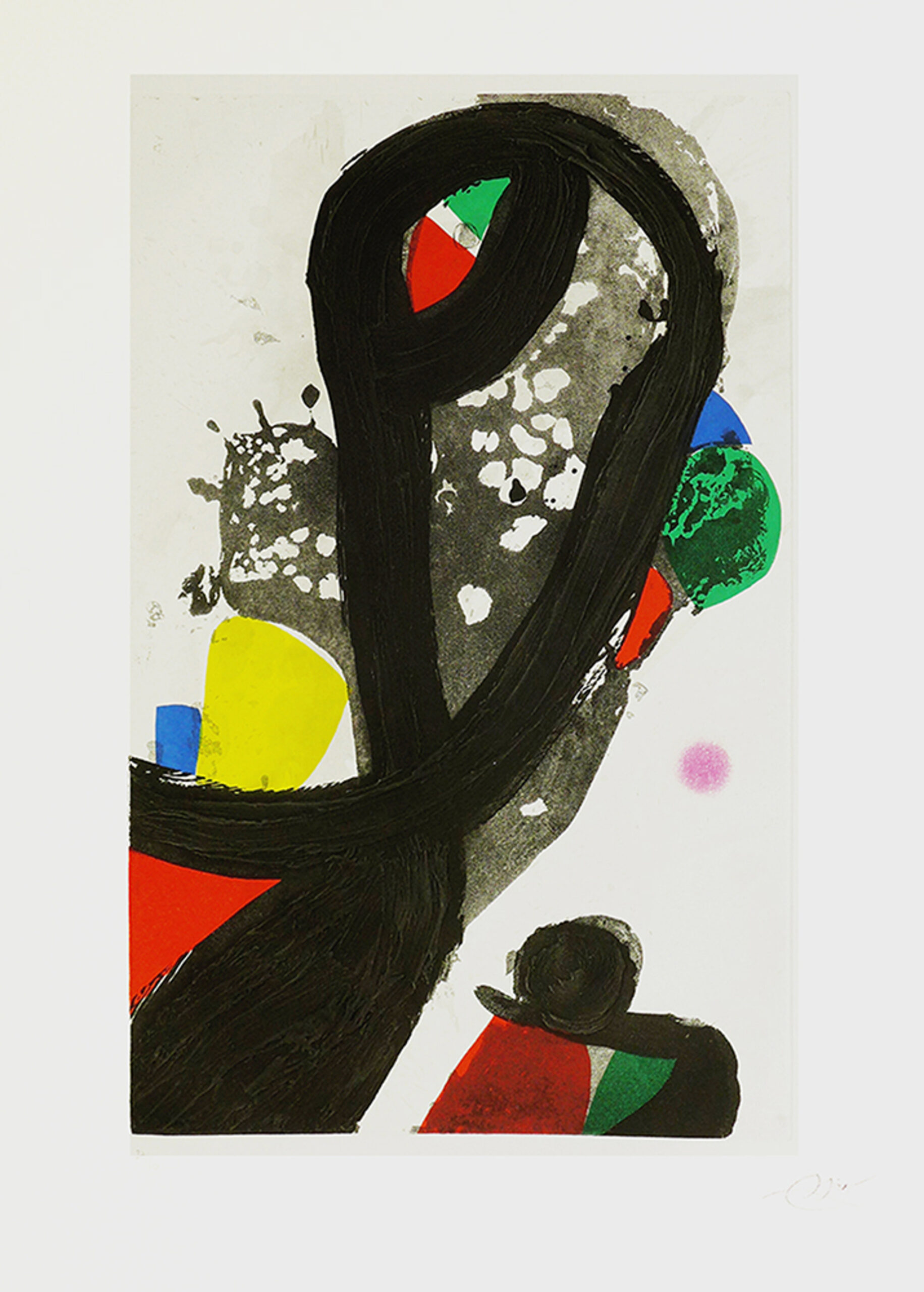 La veuve du corsaire by Joan Miró