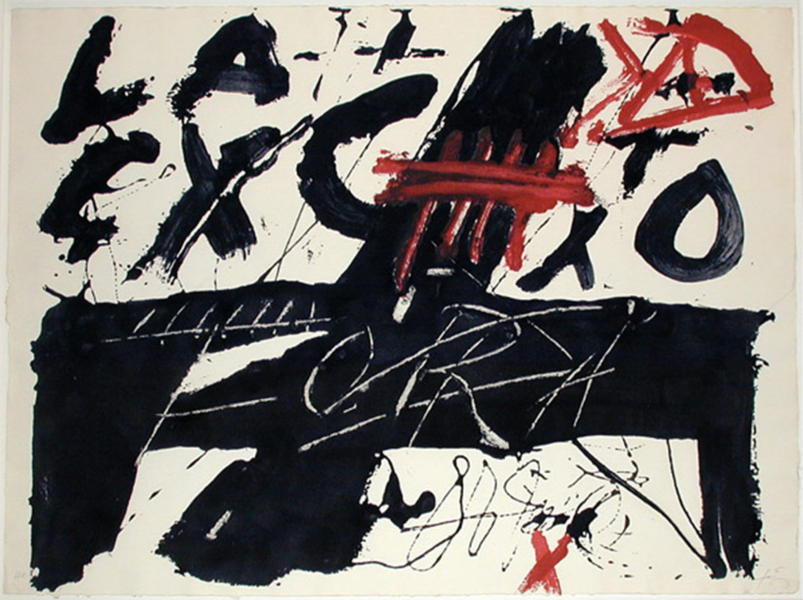 Fora by Antoni Tapies