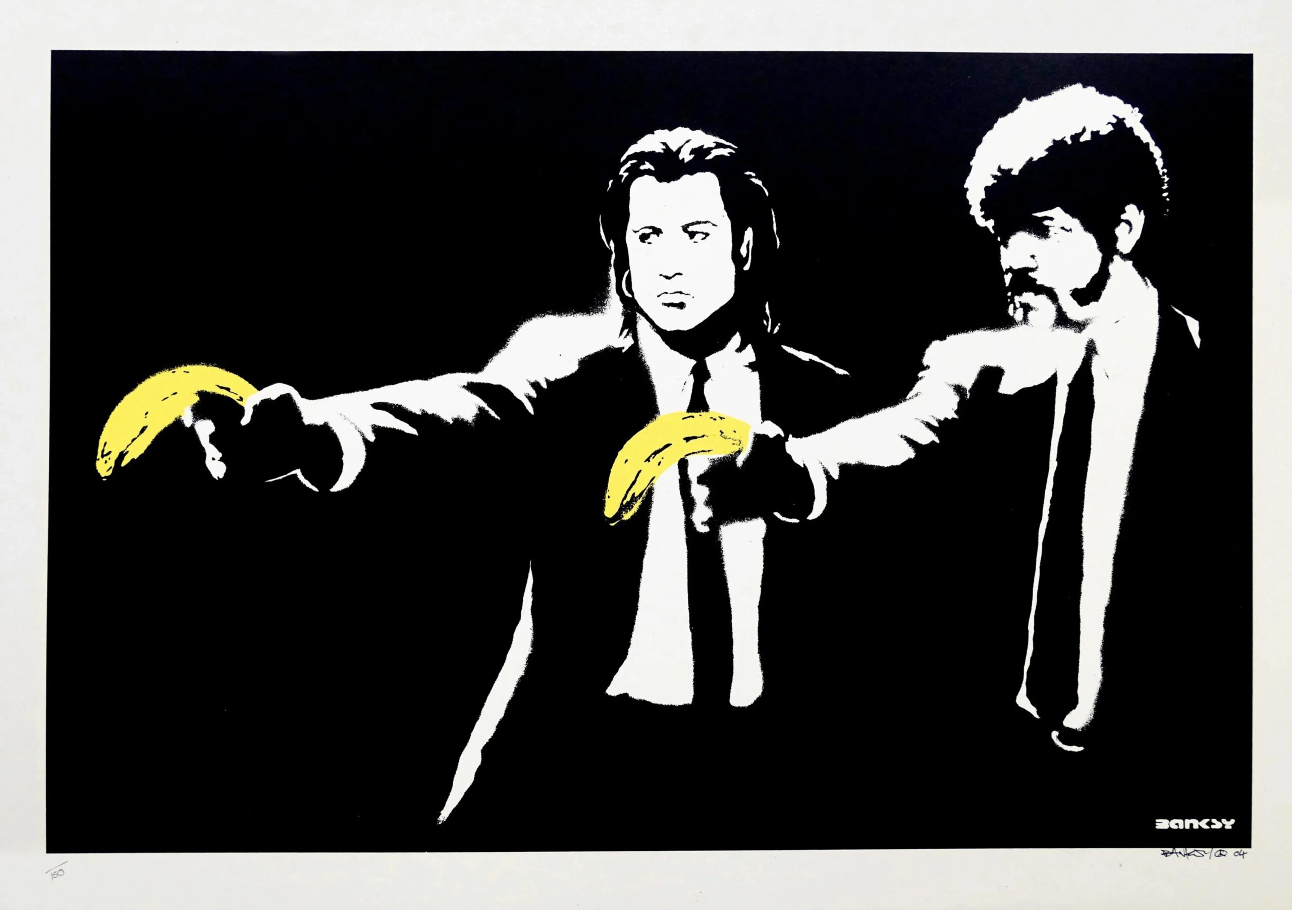 Pulp Fiction (unsigned) by Banksy