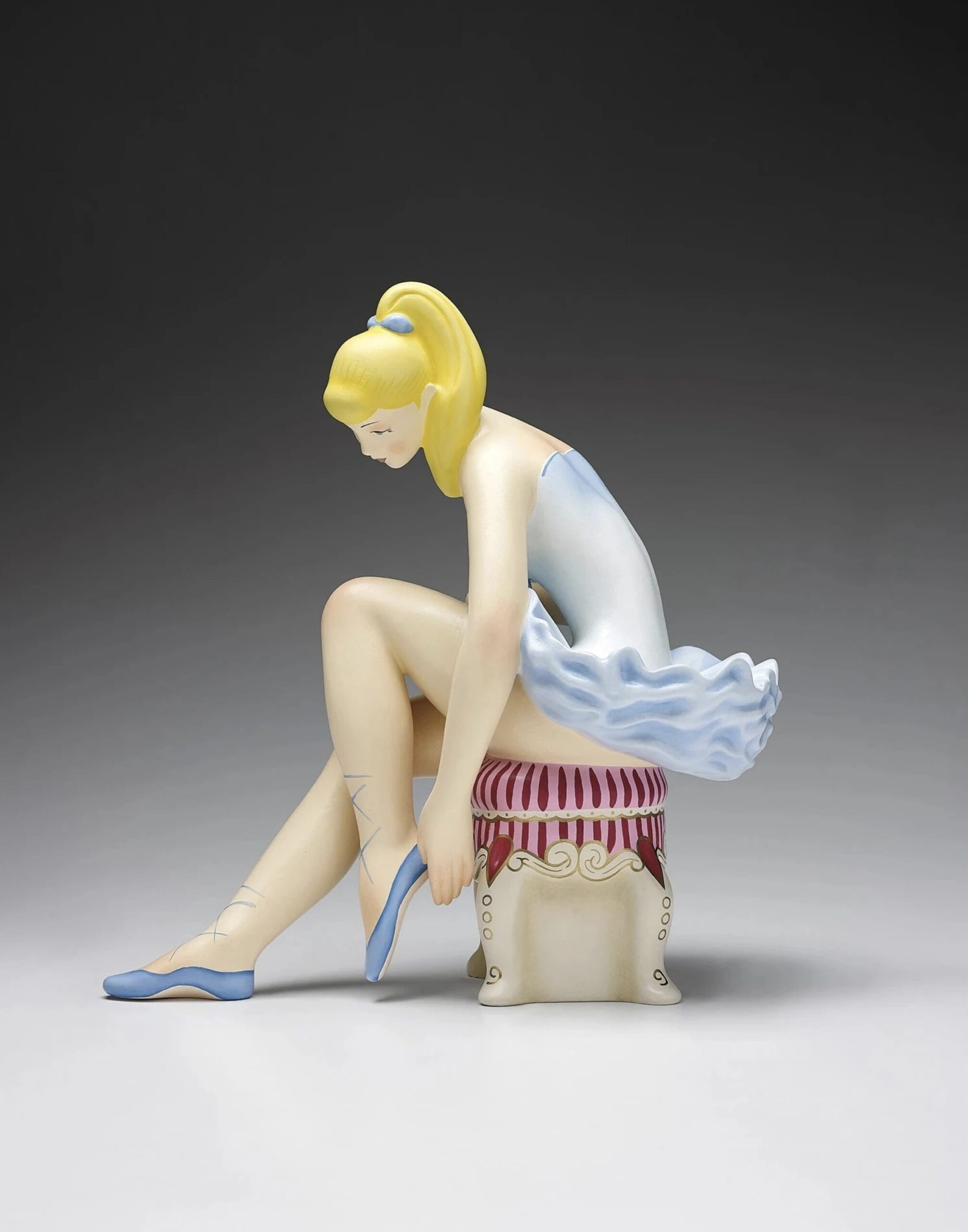 Seated Ballerina by Jeff Koons