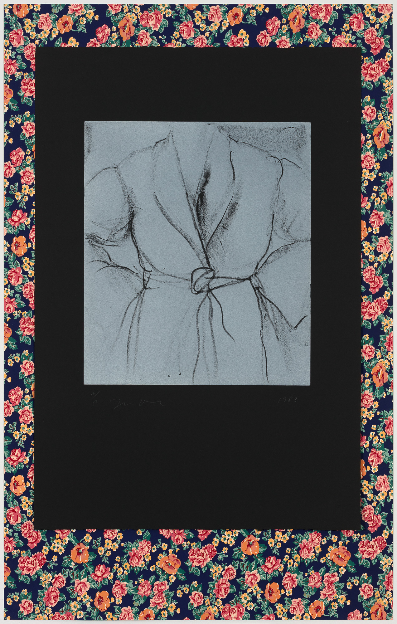 The Robe Goes to Town by Jim Dine