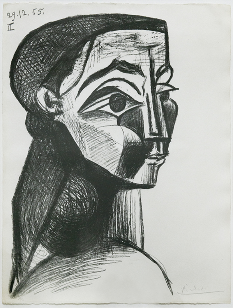 Portrait de Femme II by Pablo Picasso