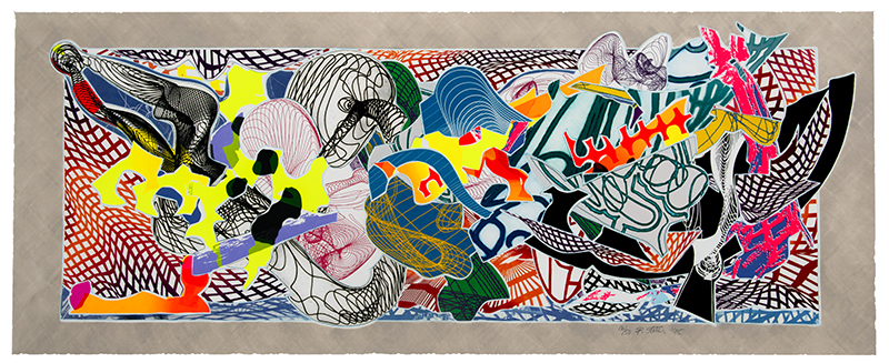 Despairia, from Imaginary Places by Frank Stella