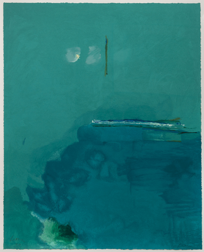 Contentment Island by Helen Frankenthaler