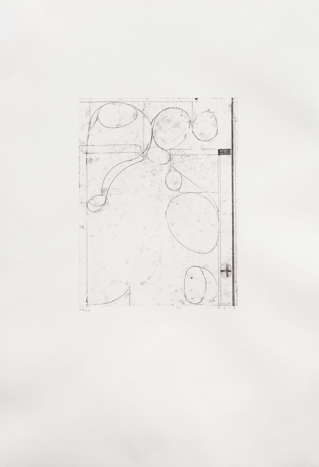 Six Softground Etchings #3 by Richard Diebenkorn