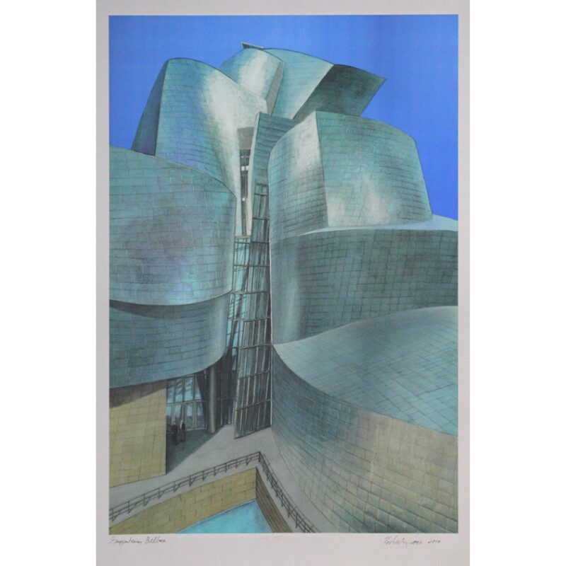 Guggenheim Bilbao by Richard Haas