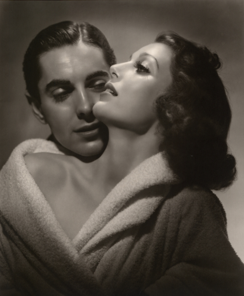 Tyrone Power & Loretta Young by George Hurrell