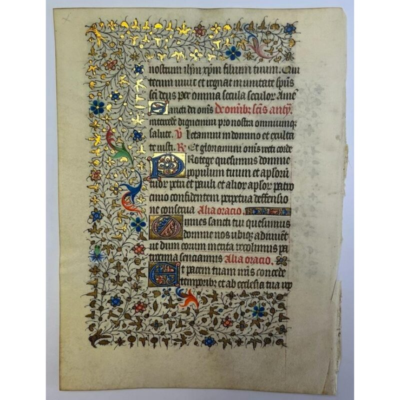 Leaf from a Book of Hours, c. 1410 by Boucicaut Master