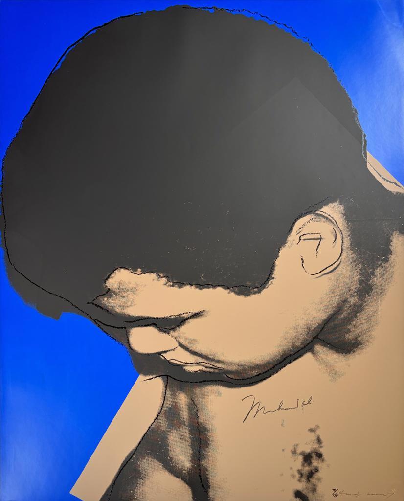 Muhammad Ali: Looking Down, II.180 by Andy Warhol