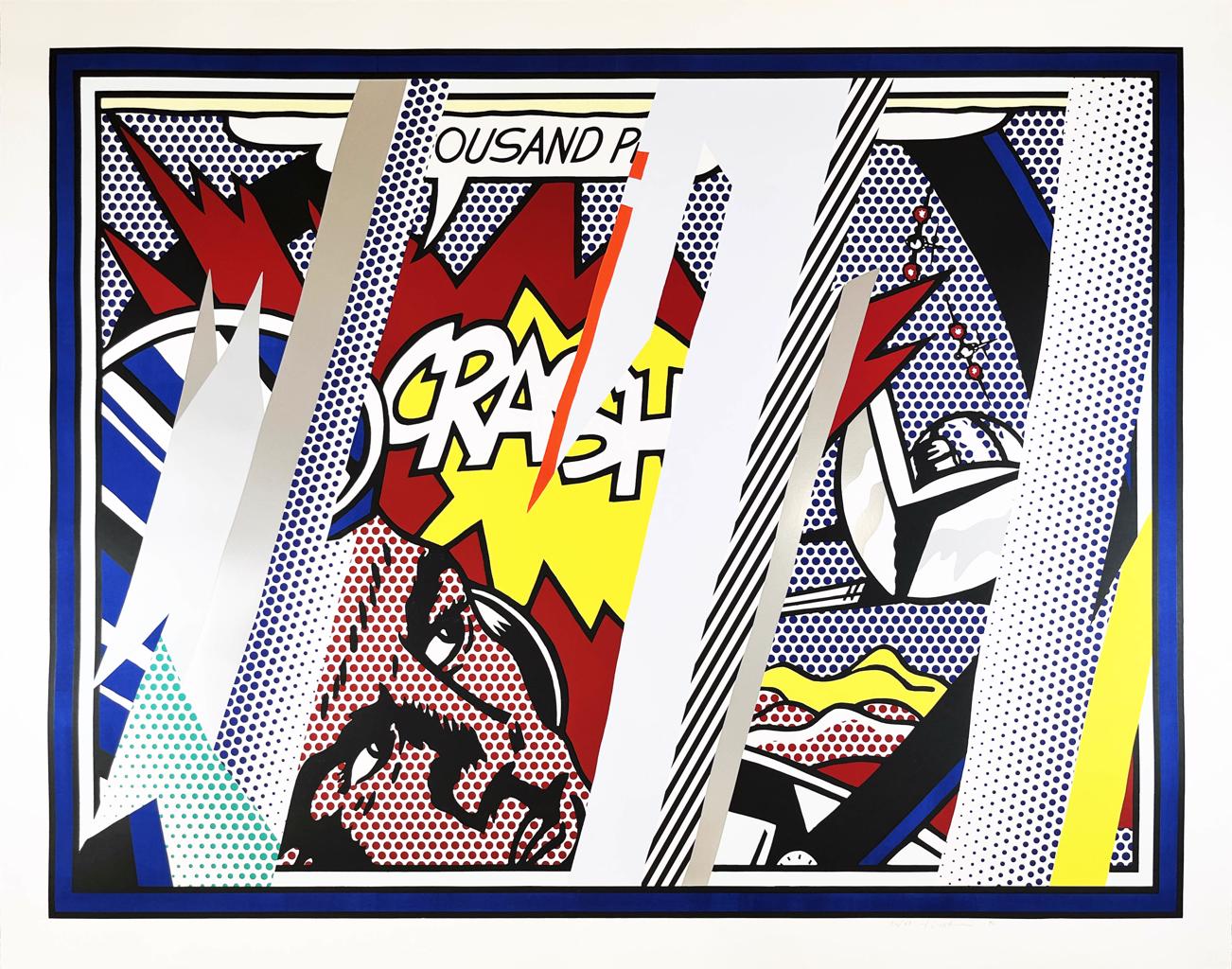 Reflections on Crash from Reflections Series by Roy Lichtenstein