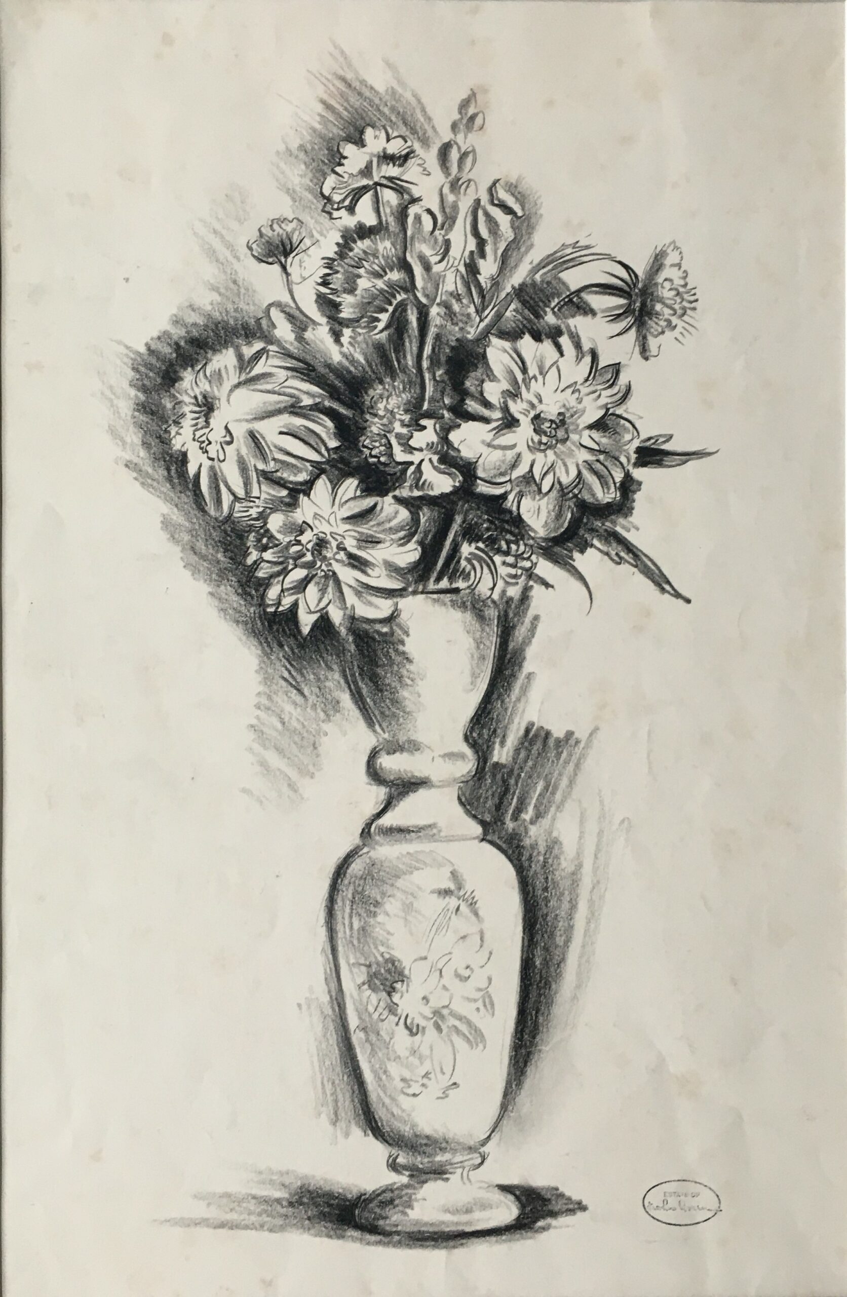 Floral Still Life by Charles Rosen