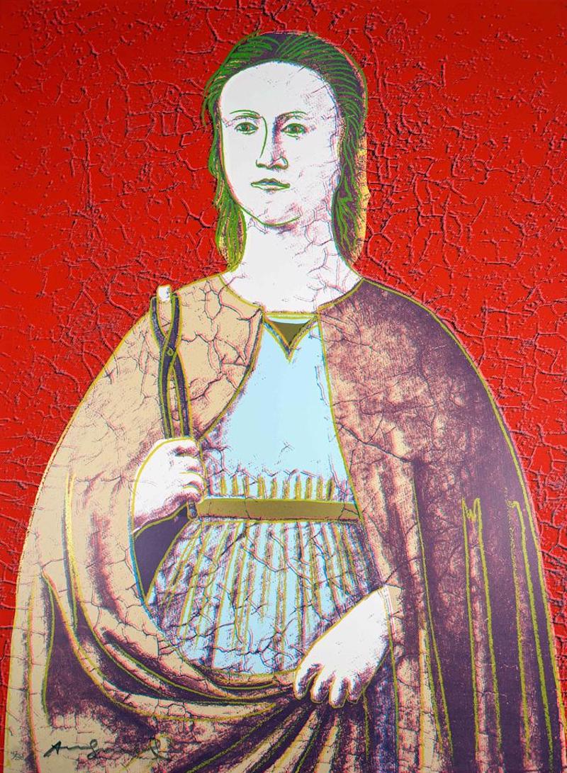 Saint Apollonia, II.330 by Andy Warhol