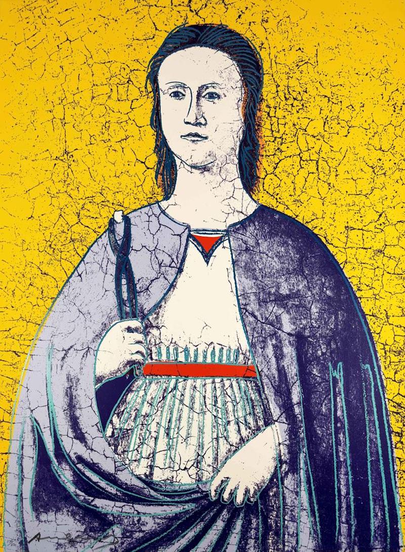 Saint Apollonia, II.333 by Andy Warhol