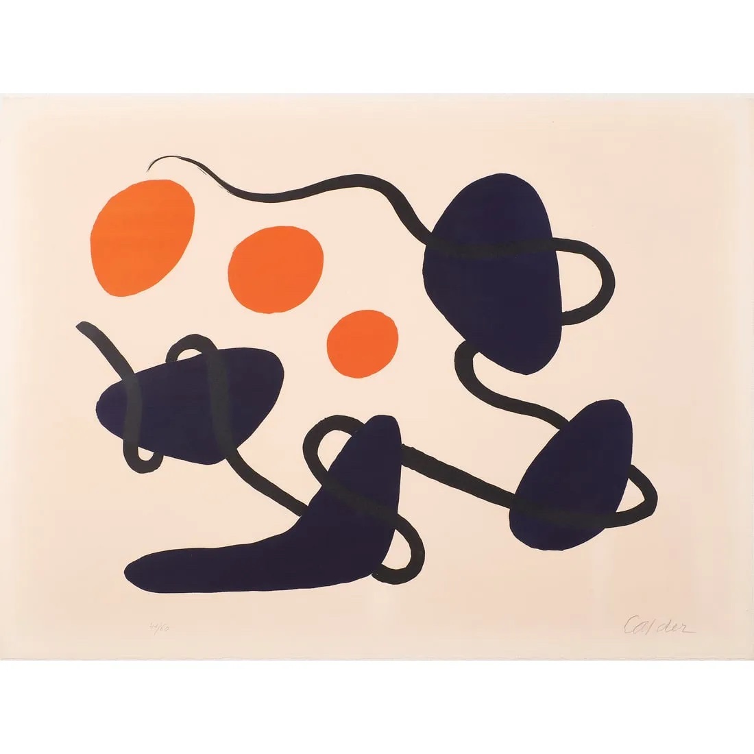 The Black Line by Alexander Calder