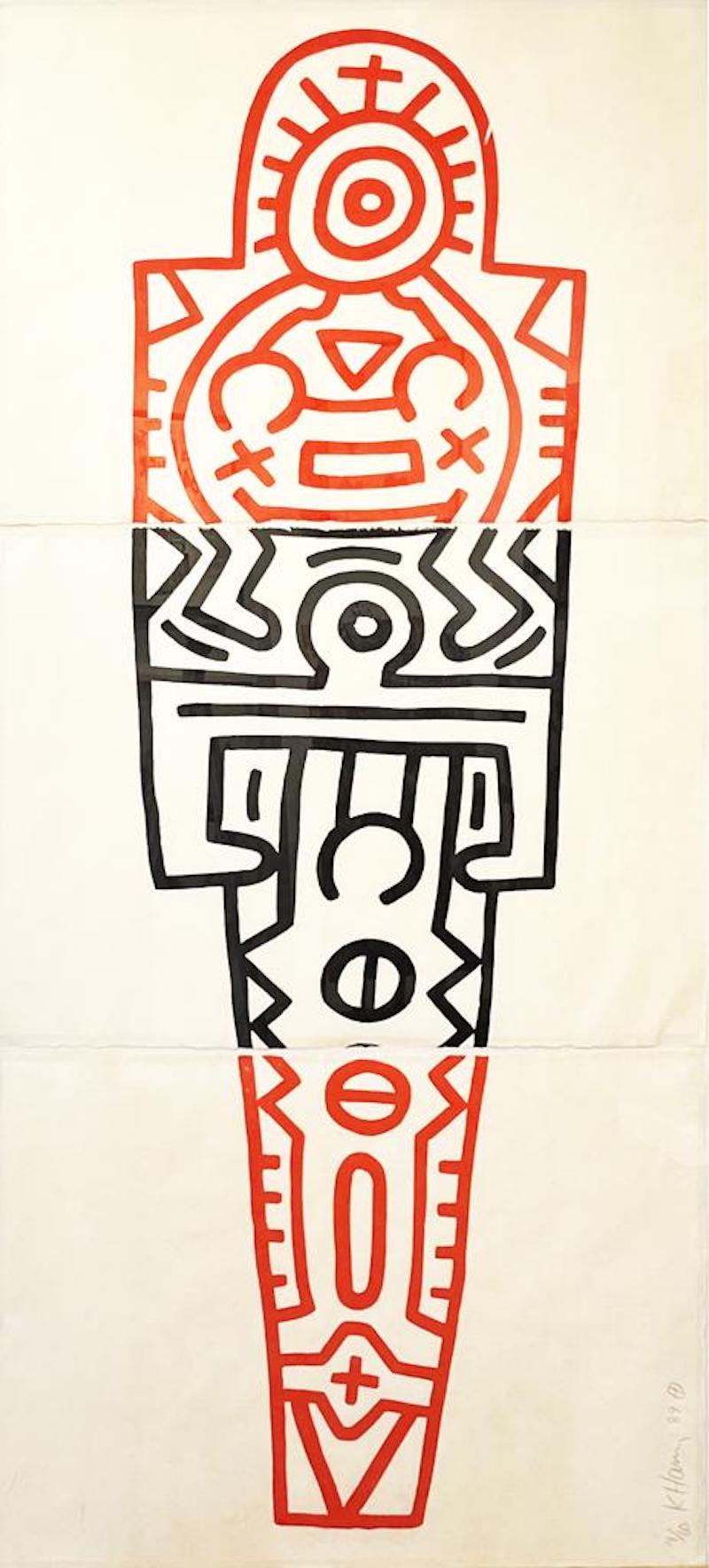 Totem by Keith Haring