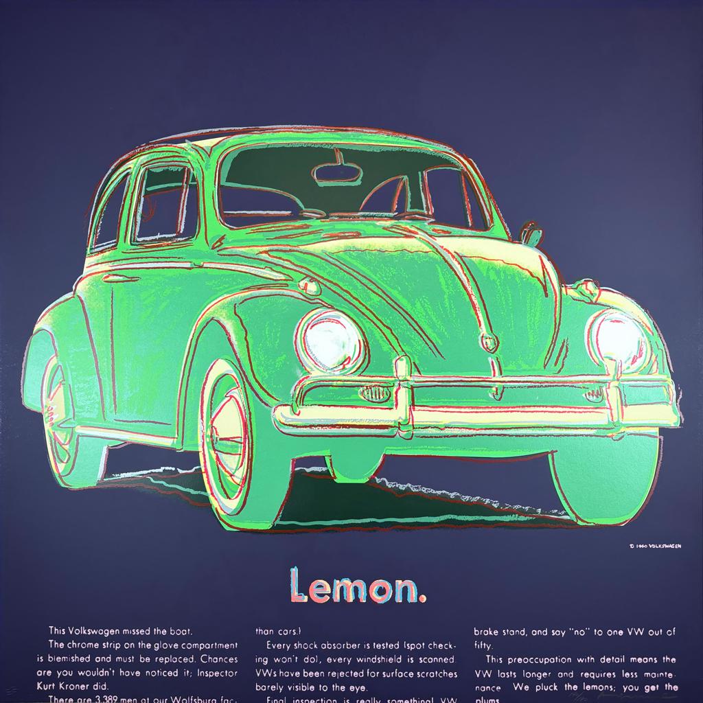 Volkswagen, II.358 from the ADS Portfolio by Andy Warhol