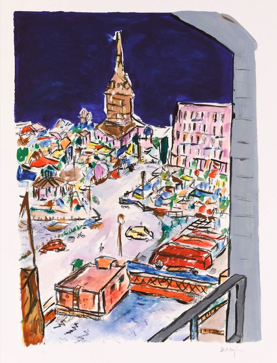 Bell Tower in Stockholm by Bob Dylan