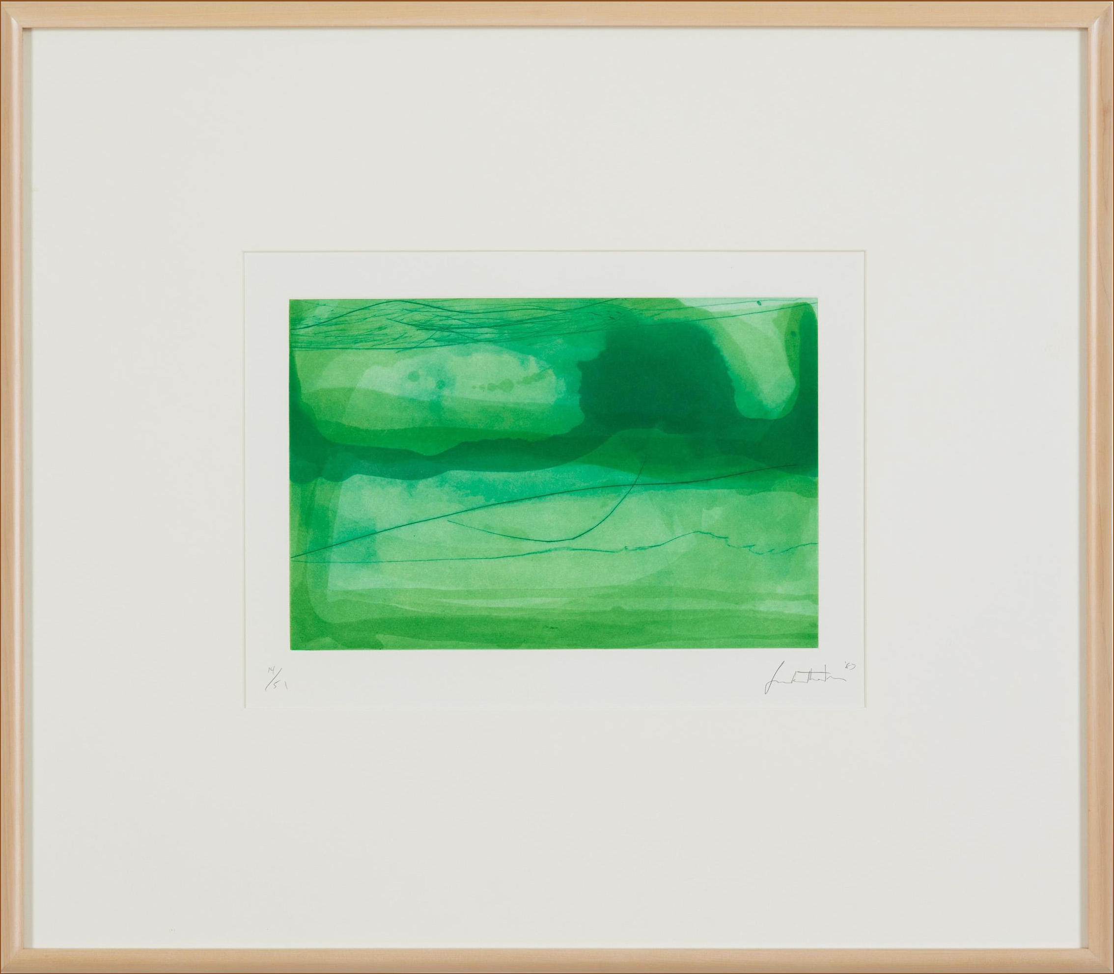 Spring Veil by Helen Frankenthaler